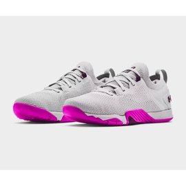 Pantofi Under Armour Tribase Reign 3 pentru damă 3023699-100 gri 1