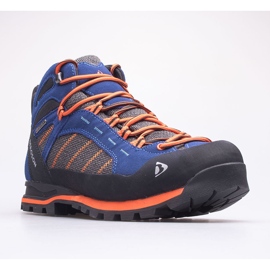 Pantofi de trekking pentru bărbați BERGSON Kadam Mid Stx albastru portocale 1