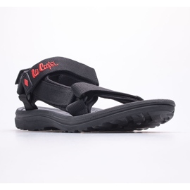 Sandale pentru bărbați Lee Cooper LCW-22-34-0945M negru roșu 1