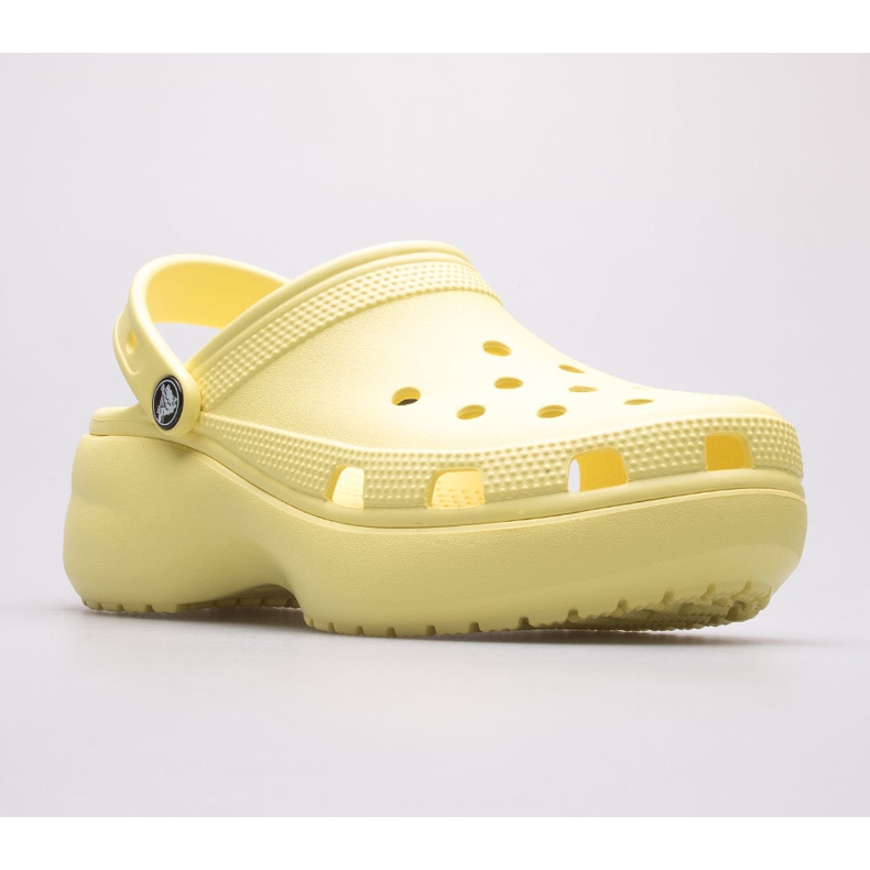 Saboți Crocs Classic Platform pentru damă 206750-7HD galben 1