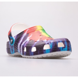 Saboți Crocs Tie Dye Graphic Copii 206995-90H multicolor 1 Saboți Crocs Tie Dye Graphic Copii 206995-90H multicolor 1