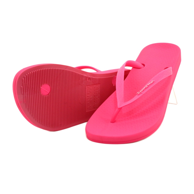 Șlapi damă Ipanema 82591 AG368 Pink Neon roz 4