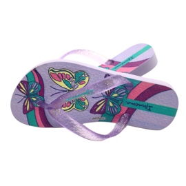 Flip -flops cu ipanema fetiță 83348 AI746 LILAC violet 5