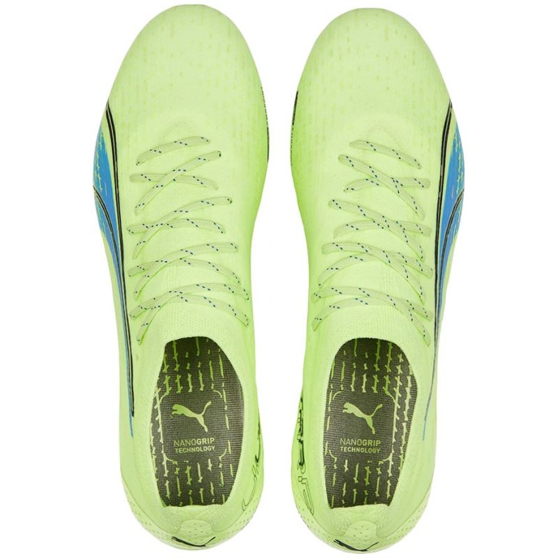 Pantofi de fotbal Puma Ultra Ultimate MxSG M 106895 01 verde verde 2