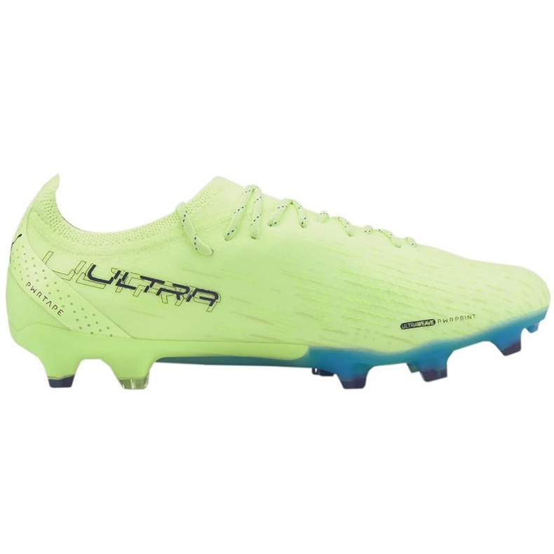 Pantofi de fotbal Puma Ultra Ultimate FG/AG M 106868 01 verde verde 1