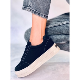 BM Adidași cu platformă Rhonda Black negru 2