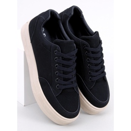 BM Adidași cu platformă Rhonda Black negru 1