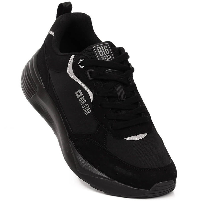Pantofi sport pentru bărbați Black Big Star LL174236 negru 1