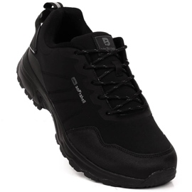 Pantofi sport de trekking softshell negri McBraun 5340 pentru bărbați negru 1 Pantofi sport de trekking softshell negri McBraun 5340 pentru bărbați negru 1