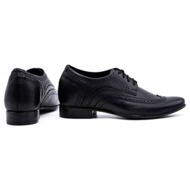 Olivier Încălțăminte pentru bărbați mărind vizibilitatea 617P negru 3