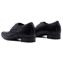 Olivier Încălțăminte pentru bărbați mărind vizibilitatea 617P negru 4