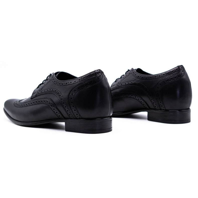 Olivier Încălțăminte pentru bărbați mărind vizibilitatea 617P negru 4