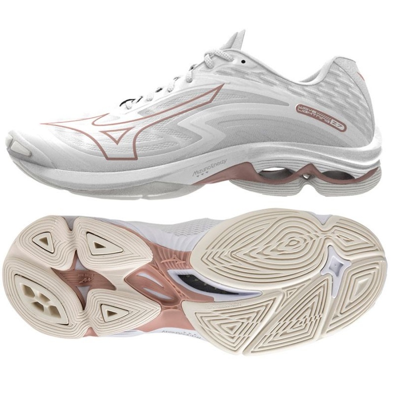 Pantofi de volei Mizuno Wave Lightning Z7 W V1GC220036 alb alb 1