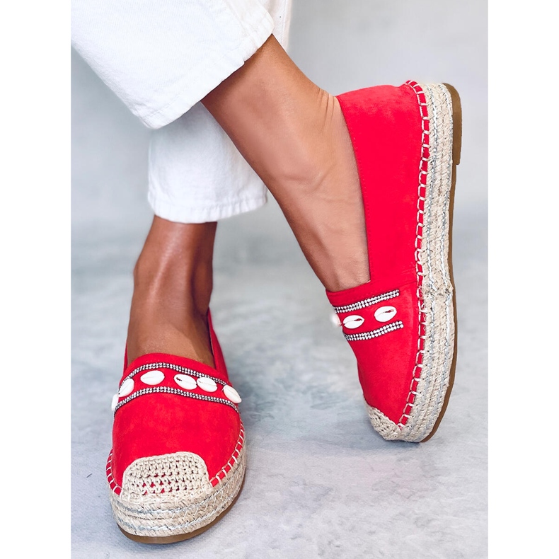 BM Espadrile Ocean Orange shell portocale 1