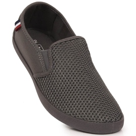Tenisi slip-on pentru bărbați, gri News 3636 1