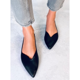 BM Balerini decupați Ayanna Black negru 1