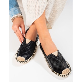Espadrile dama Shelovet negre negru 2