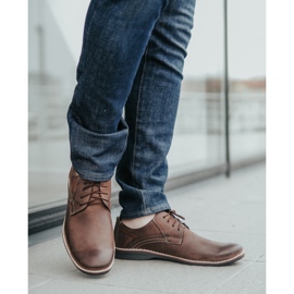 Pantofi bărbați din piele Olivier 242 maro 5