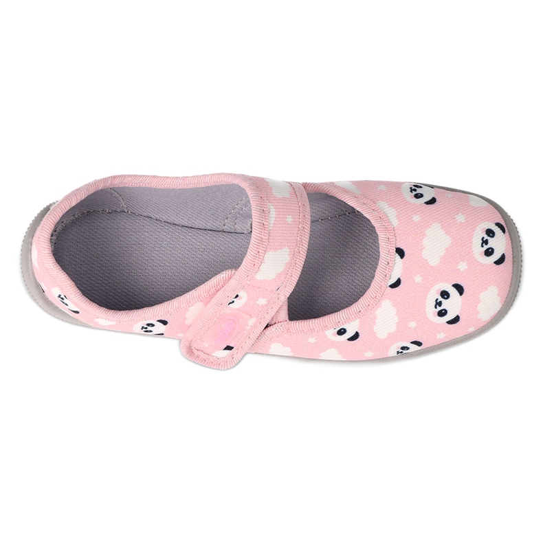 Pantofi copii Befado 955X021 alb roz gri 2