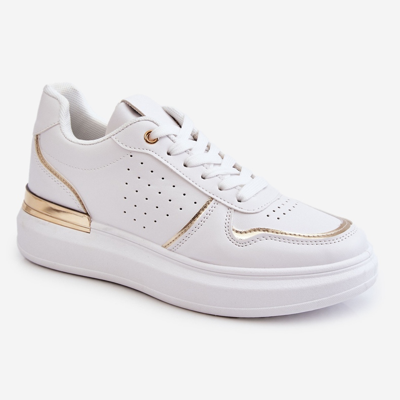 BM Pantofi sport clasici de damă alb Elijah 1 BM Pantofi sport clasici de damă alb Elijah 1