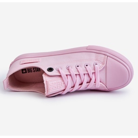 Pantofi de damă Classic Low Big Star LL274022 Roz deschis 1