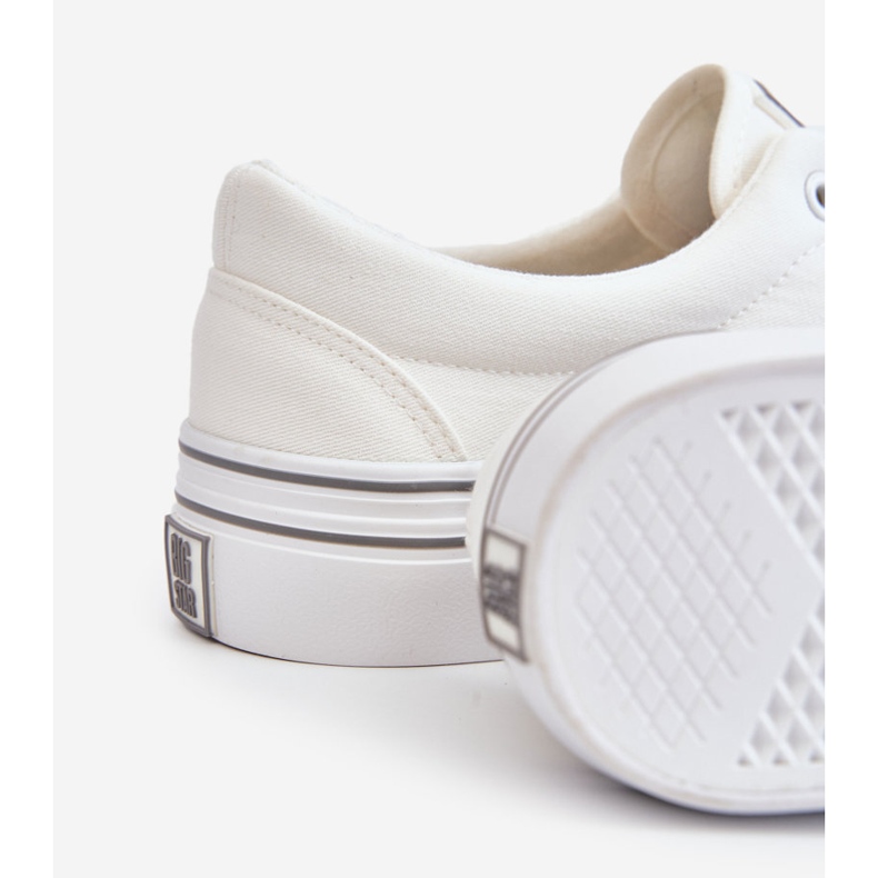 Pantofi de damă cu platformă Big Star LL274228 alb 1