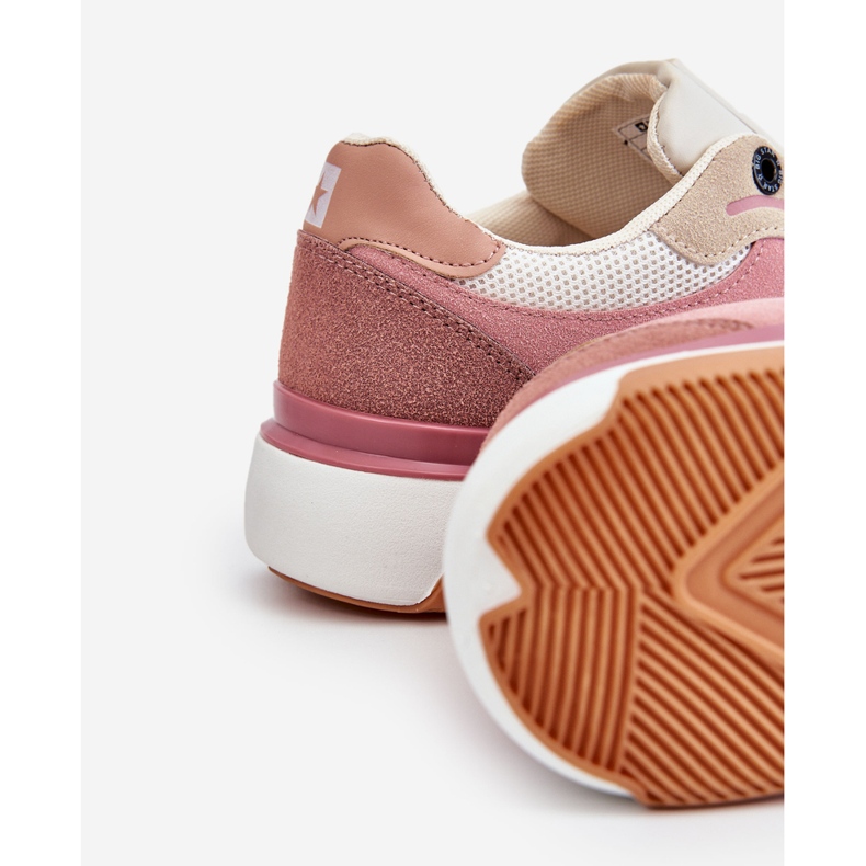 Pantofi Sport dama Pantofi Big Star LL274438 Roz-Alb 1