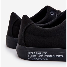Pantofi pentru bărbați din material textil, Big Star LL174078 Negru 2