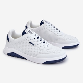 Pantofi sport pentru bărbați cu spumă cu memorie Big Star JJ174318 alb 1 Pantofi sport pentru bărbați cu spumă cu memorie Big Star JJ174318 alb 1