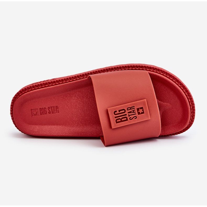 Papuci Big Star pentru damă LL274430 Roșu 1