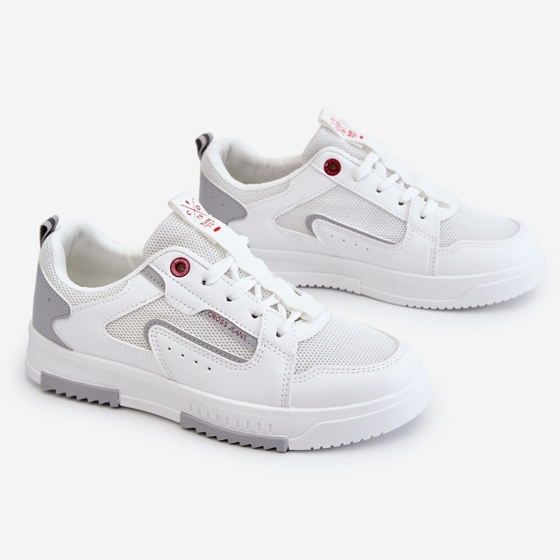 Pantofi de damă Cross Jeans Low LL2R4011C Alb 1