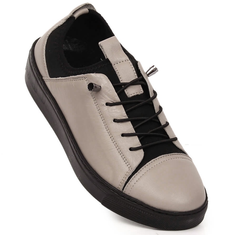 Pantofi slip-on dama din piele usoara bej T.Sokolski W22-351 1