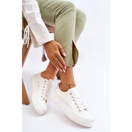 Pantofi sport cu șireturi Big Star Low LL274968 Alb 1