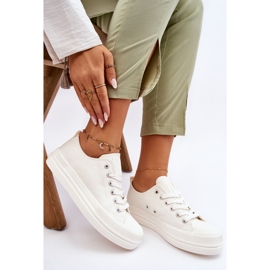 Pantofi sport cu șireturi Big Star Low LL274968 Alb 2