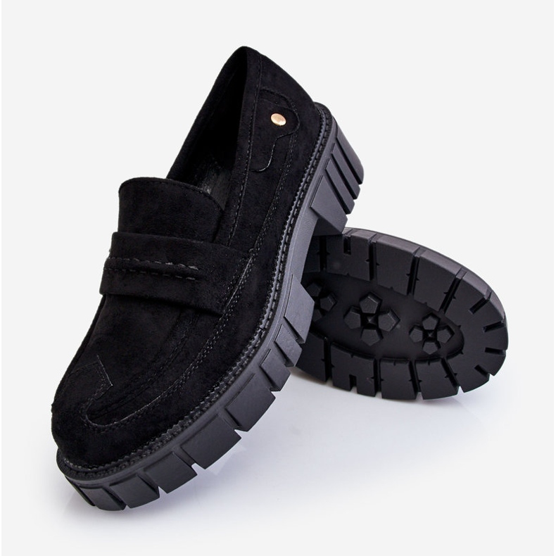 PS2 Pantofi Slip-On De Damă, Negru Fiorell 1