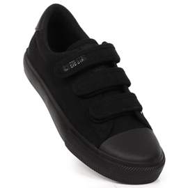 Tenisi negri cu velcro Big Star LL274A204 negru 1 Tenisi negri cu velcro Big Star LL274A204 negru 1