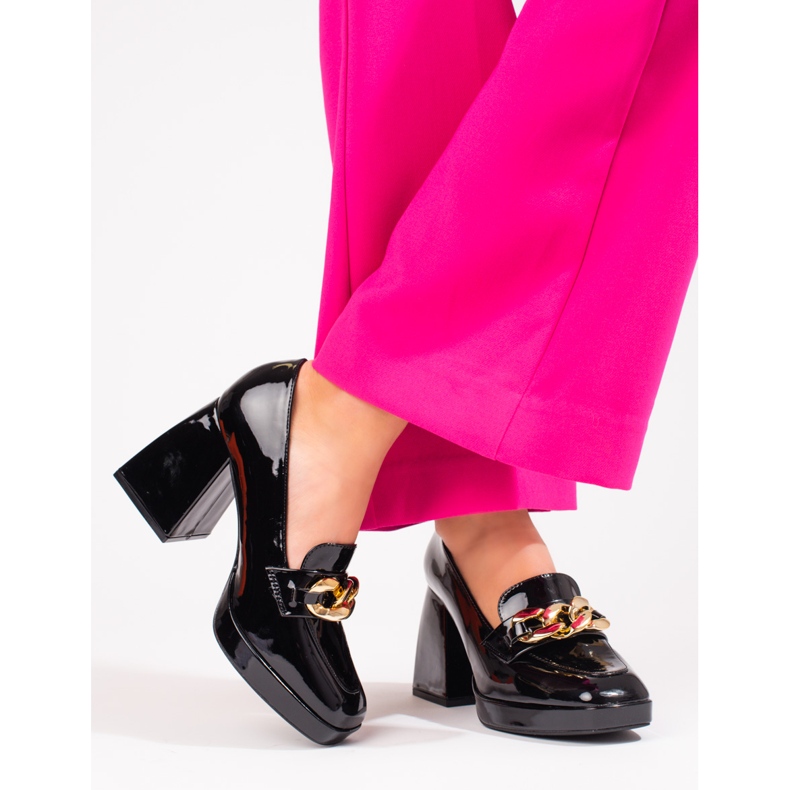 Pompe pe un stâlp stabil Vinceza negru 1