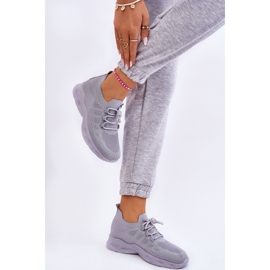 Pantofi sport slip-on pentru femei Grey Ellison gri 2