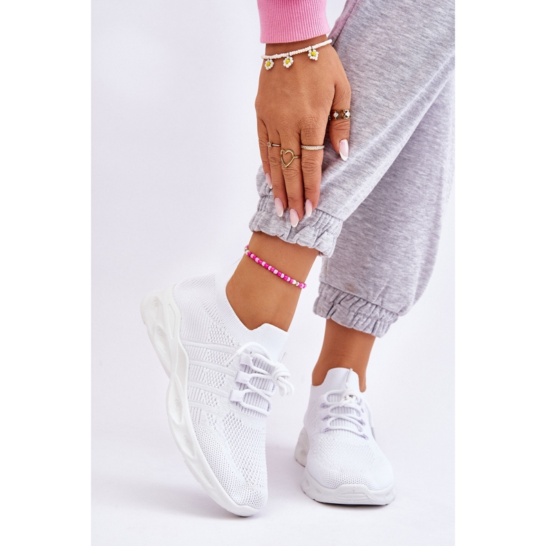 PG1 Pantofi sport pentru femei, albi Ellison 1