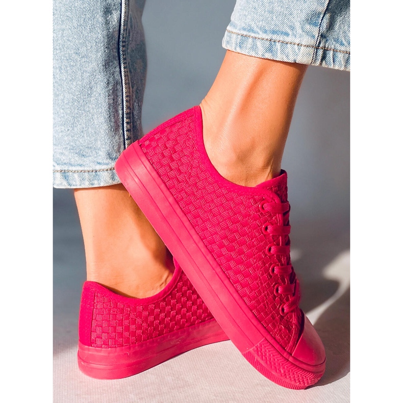 Adidași Sears Roșu Solid Color 2