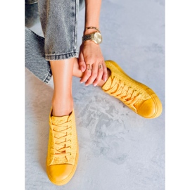 BM Tenisi Sears Yellow unicolor galben 2