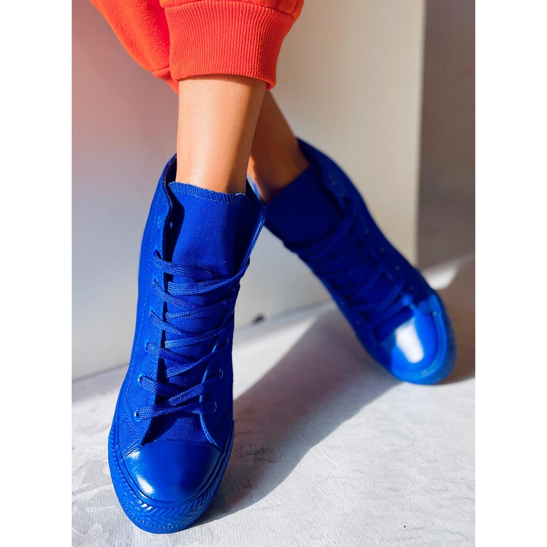 BM Adidași Parks Blue Ankle Wedge albastru marin albastru 1