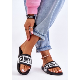 Papuci de damă Big Star Classic LL274739 Negri negru 2