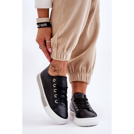 Pantofi de damă joasă cu jeturi alb-negru Demira 1