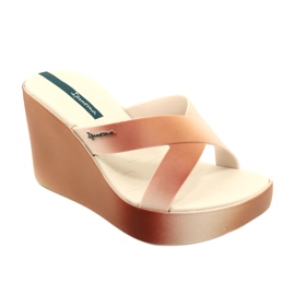 Papuci cu pană Ipanema 83423 Colore Fem AI973 Bej/Maro 1