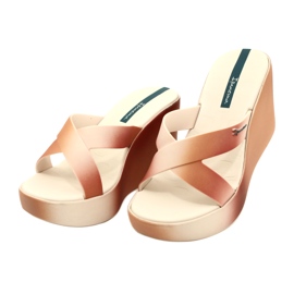 Papuci cu pană Ipanema 83423 Colore Fem AI973 Bej/Maro 3