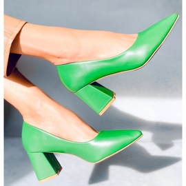 PA1 Pompe cu toc înalt Althea Green verde 1 PA1 Pompe cu toc înalt Althea Green verde 1