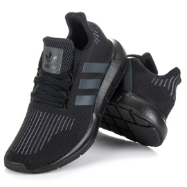 Adidas Swift Run j negru 3