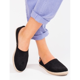 Espadrile ușoare de damă Vinceza negre negru 1 Espadrile ușoare de damă Vinceza negre negru 1
