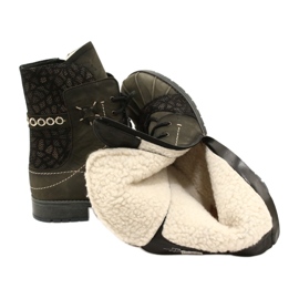 Cizme din piele caldă pentru femei Maciejka Olive 03961-24 verde 6 Cizme din piele caldă pentru femei Maciejka Olive 03961-24 verde 6